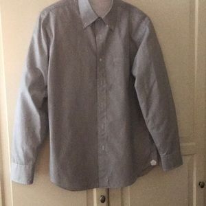 J Crew men’s button  down pin stripped shirt